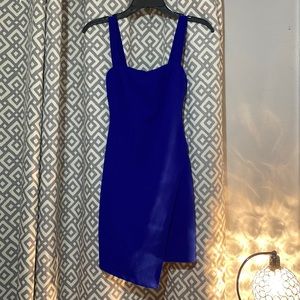 The most flattering royal blue dress, worn once